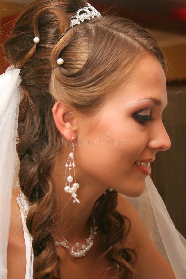 Bride in wedding dress