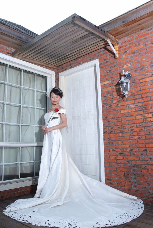 bride in Wedding dress