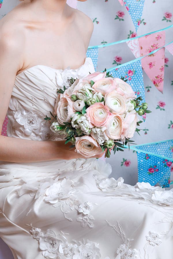 Bride.Young fashion model with make up, ,curly hair, flowers in hair. Bride fashion. Jewelry and Beauty. royalty free stock images Bride.Young fashion model with make up, ,curly hair, flowers in hair. Bride fashion. Jewelry and Beauty. royalty free stock images