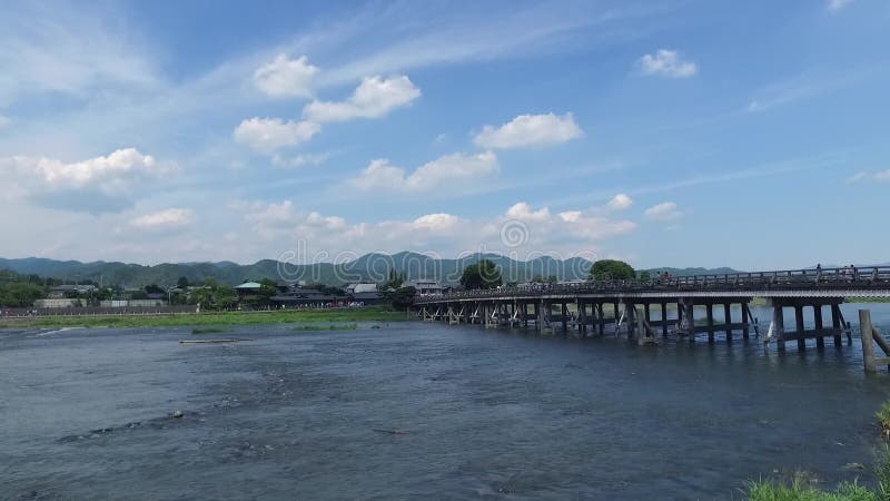 The bridge across the river