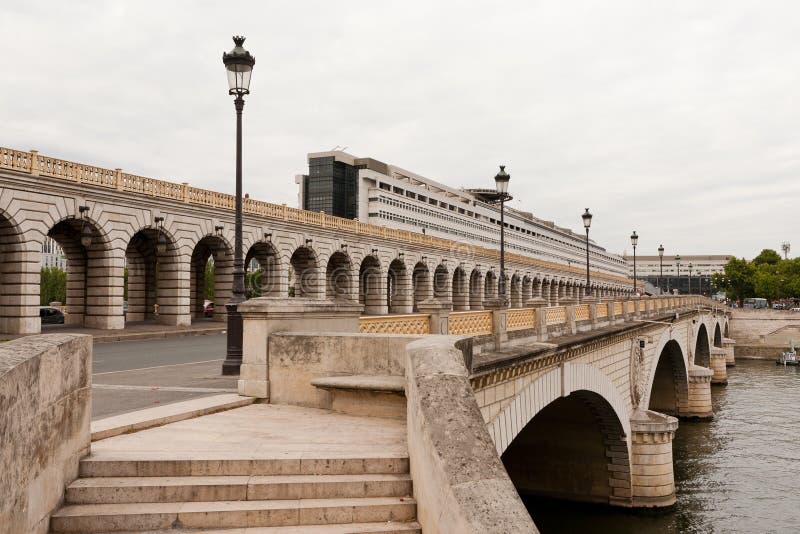 The bridge of Bercy stock image. Image of france, bercy - 20788919