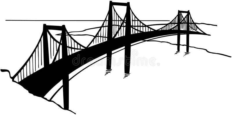 Bridge Cartoon Vector Clipart Stock Vector Illustration Of Adobe Cartoon