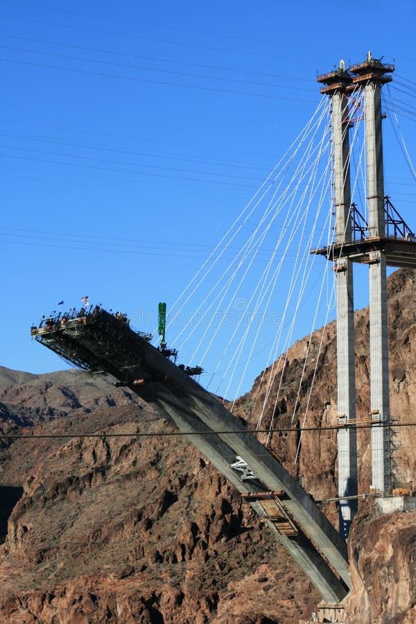 Bridge construction royalty free stock image