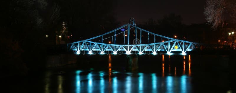 Bridge at night