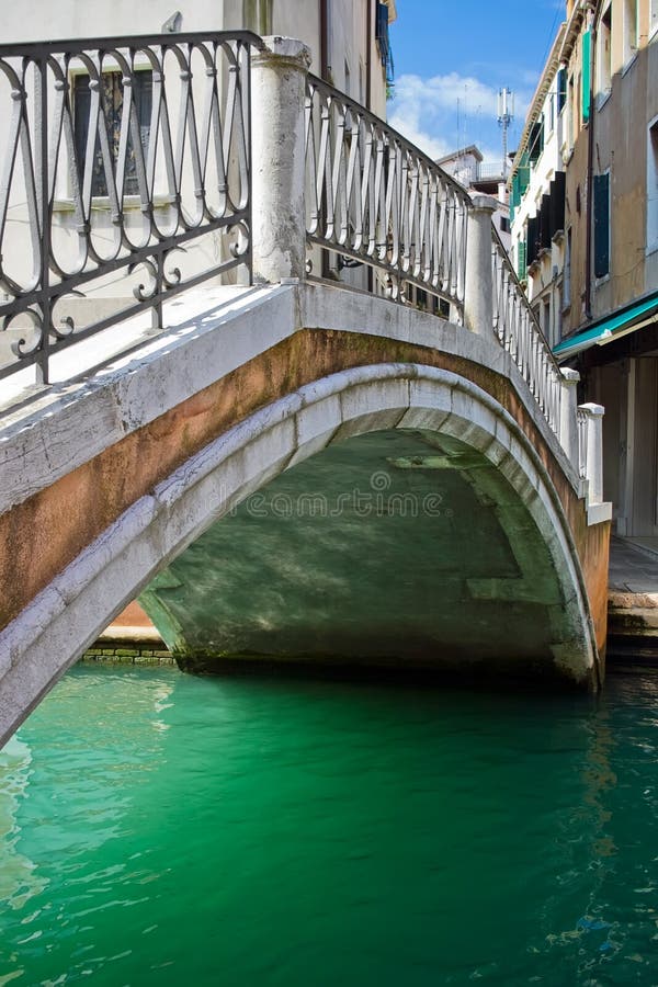 Bridge over a canal in Venice