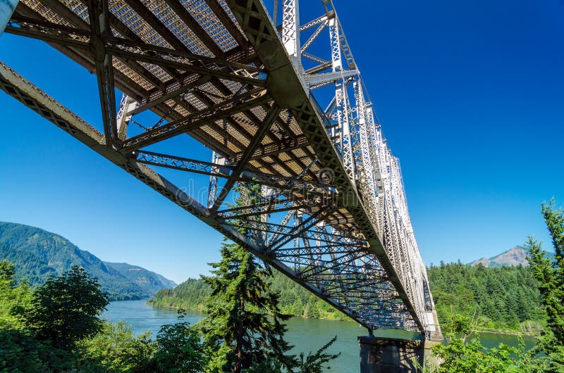 Columbia River Gorge stock photo. Image of panorama, peace - 45658534