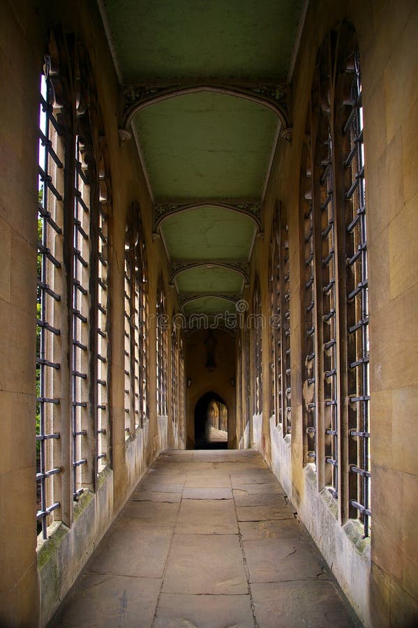 Bridge of Sighs, Cambridge stock photo