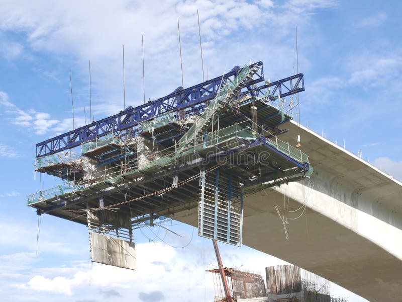 Bridge under construction