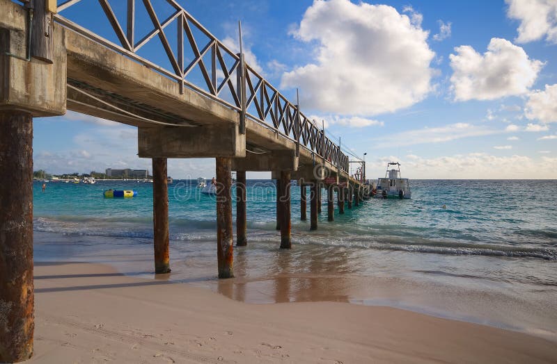 Bridgetown Barbados Tropeninsel Karibischer Meeres Brownes Strand Carlisle Bucht