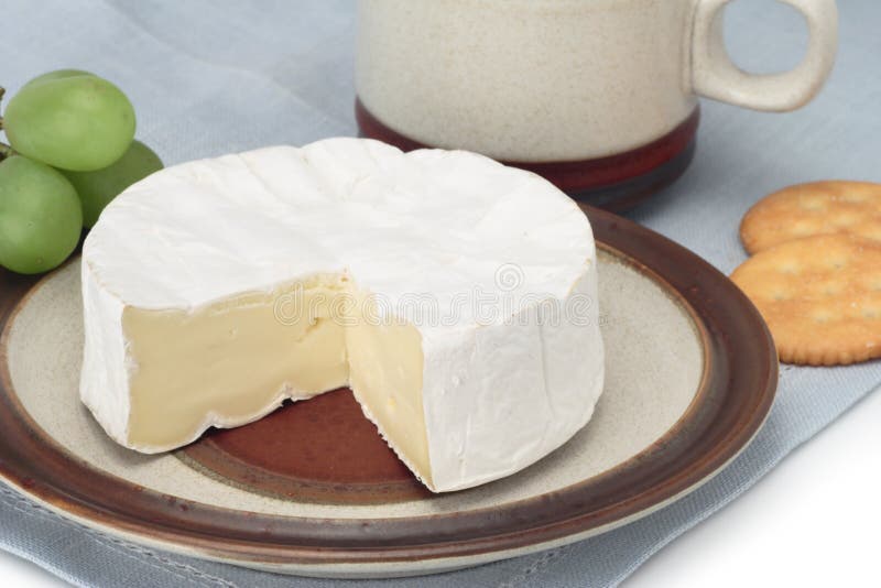 Brie for breakfast stock photo. Image of crispy, cheddar 4944396