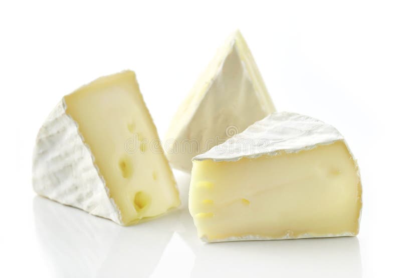 Brie cheese pieces stock photo. Image of cheese, culture 204757854