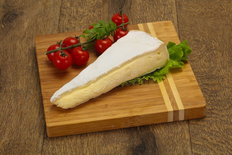 Brie Cheese Triangle Served Salad Stock Image Image of cooking