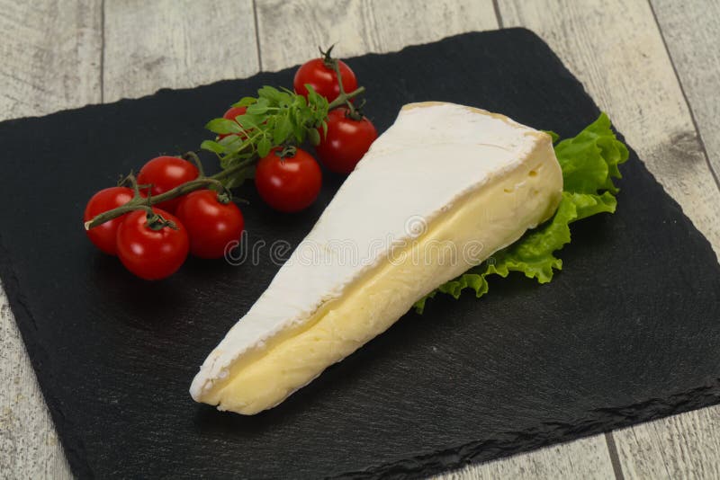 Brie Cheese Triangle Served Salad Stock Photo Image of gourmet, board