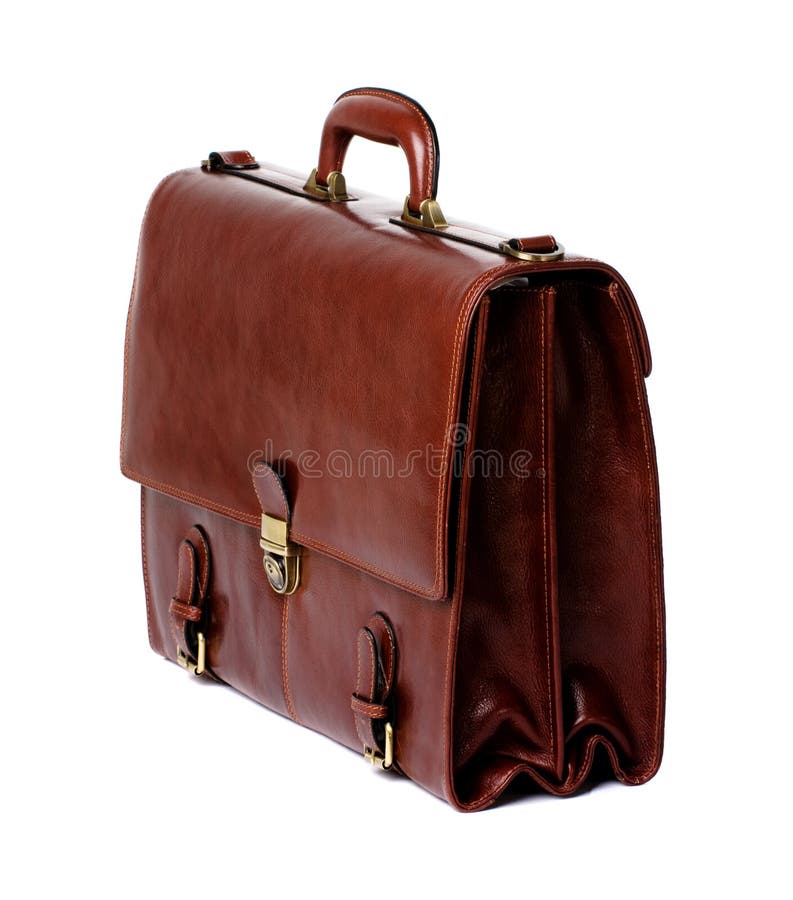 Briefcase stock image. Image of elegance, isolated, purse 4825007