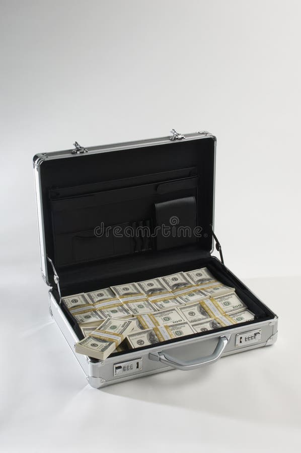 Million dollar briefcase stock photo. Image of currency 16747812