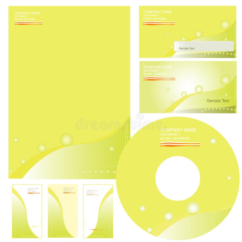 Letterhead Template design - business card - vector. Letterhead Template design - business card - vector