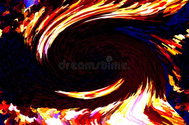 Bright abstract background with a swirl. stock photo