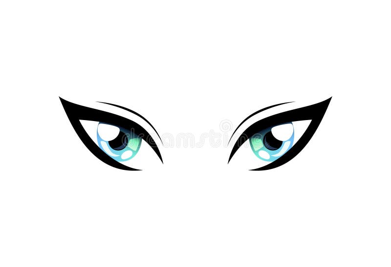 1958 Anime Cat Eyes Images Stock Photos  Vectors  Shutterstock