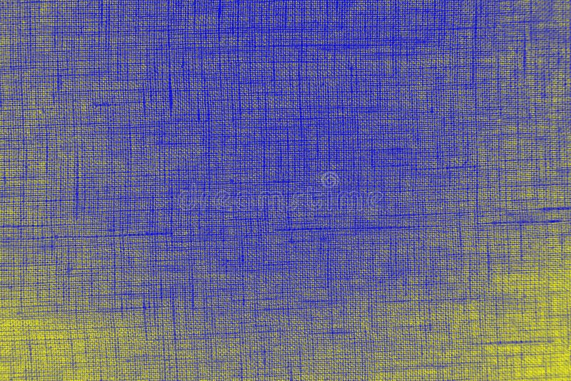 Bright blue yellow background fabric texture stock photography