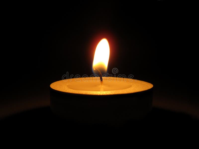 Burning candle stock photo. Image of object, romantic 19538508