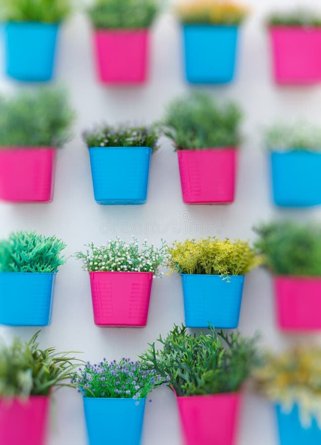 Bright Color Artificial Flowers Stock Photo Image of fake, color