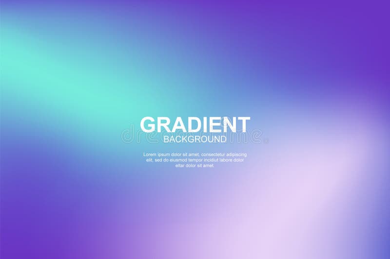 Bright color gradient background vector illustration