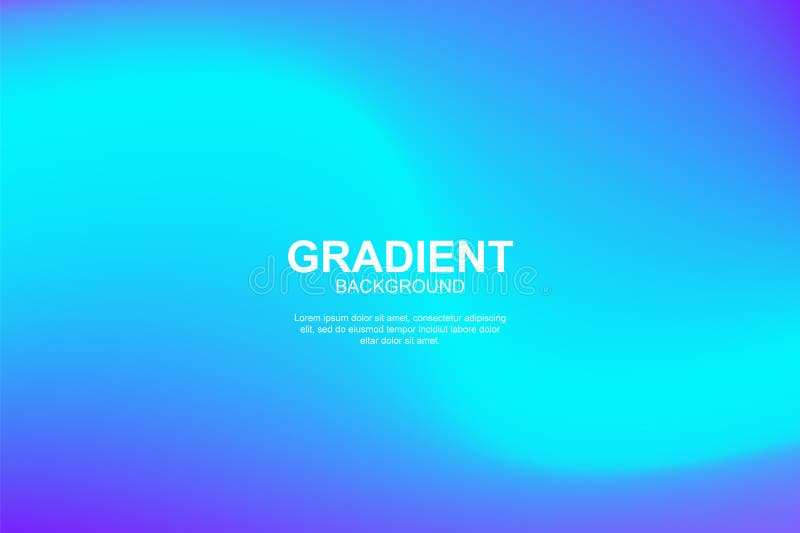 Bright color gradient background vector illustration