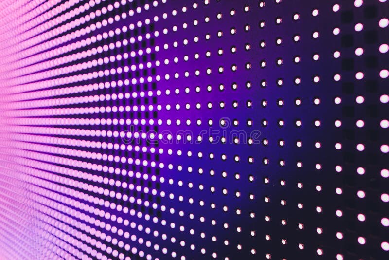 Bright Colored Blue LED Wall with Pink Pattern - Close Up Background. Stock  Photo - Image of bright, digital: 166619336