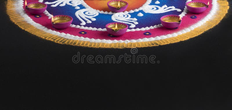 Buy Bright bloom Multicolor Marble Shubh Rangoli Powder Colors