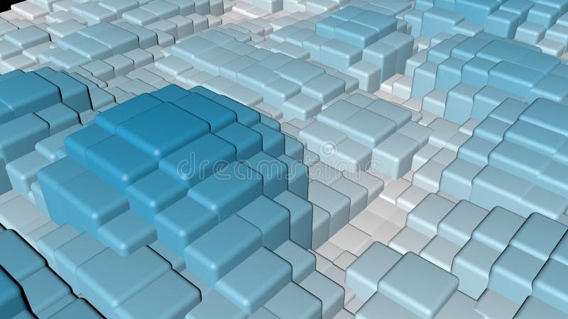Bright colorful shiny solid squares floating in a wavy shape background vector illustration Bright colorful shiny solid squares floating in a wavy shape background vector illustration