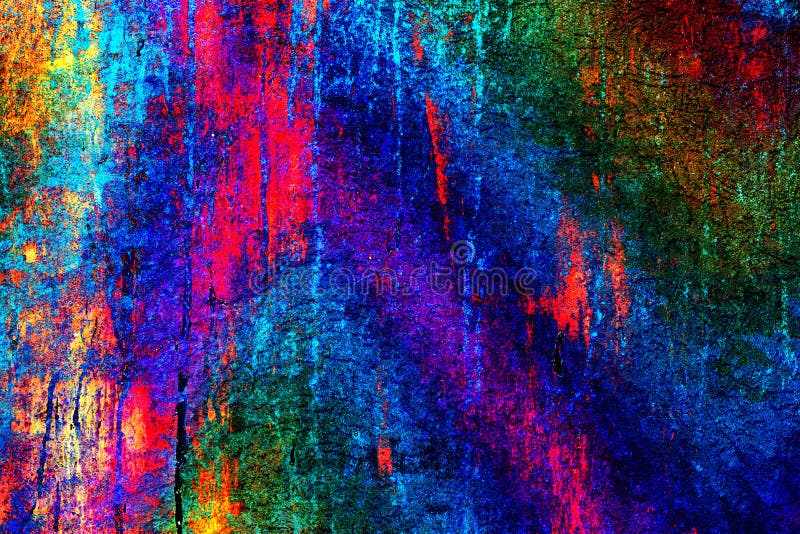 Bright colorful unique abstract background vector illustration