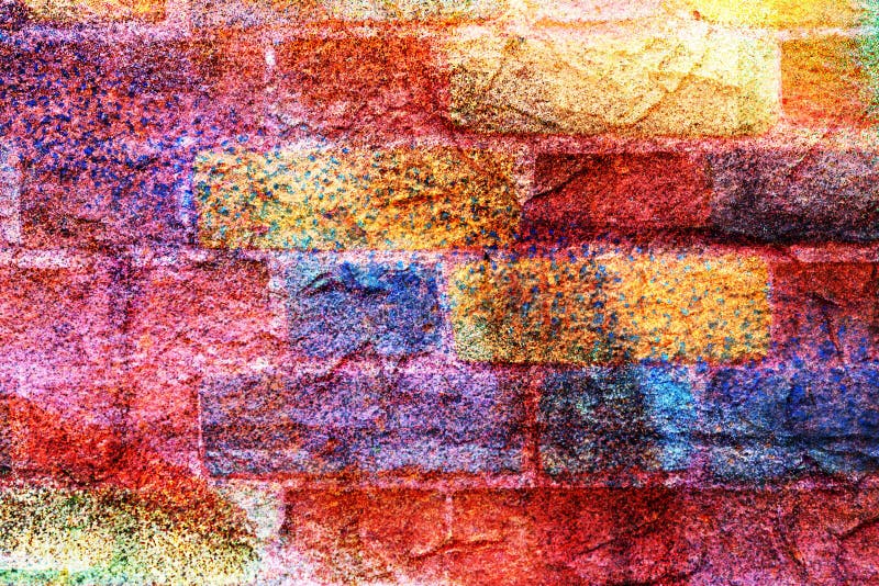 Bright colorful unique abstract background royalty free illustration
