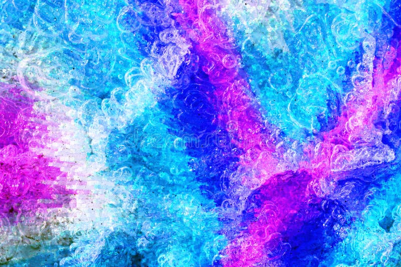 Bright colorful unique abstract background vector illustration
