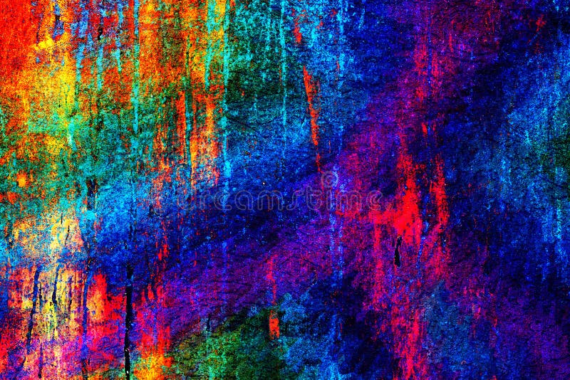 Bright colorful unique abstract background vector illustration