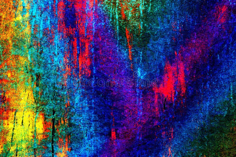 Bright colorful unique abstract background stock illustration