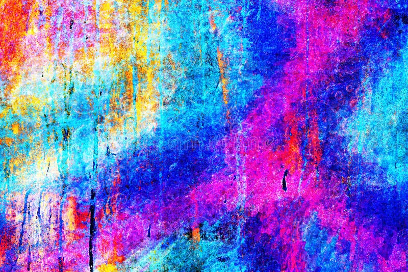 Bright colorful unique abstract background stock illustration