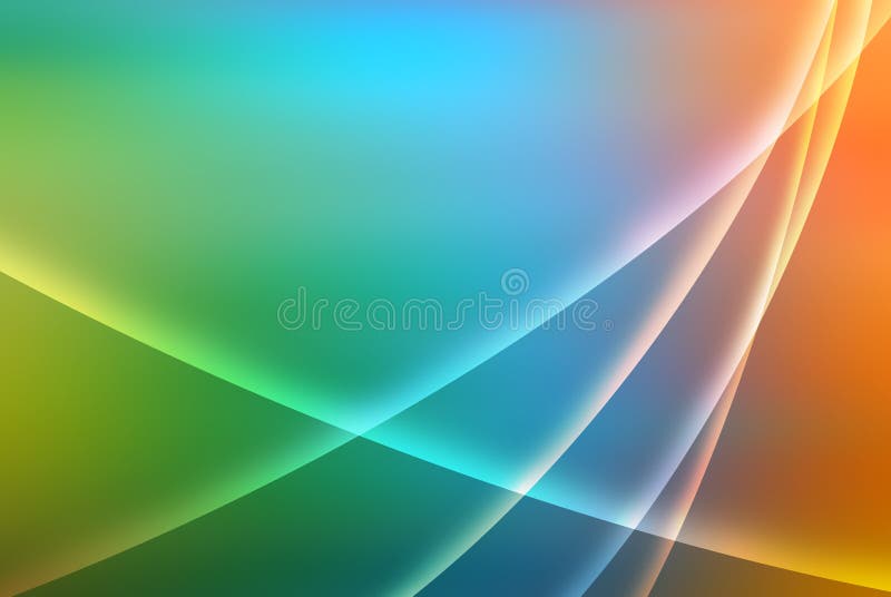 Bright rainbow background