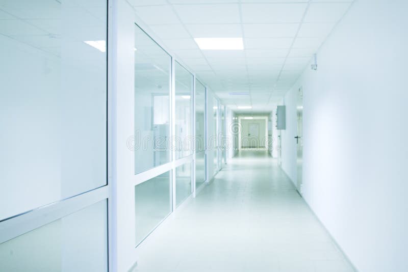 Bright corridor royalty free stock images