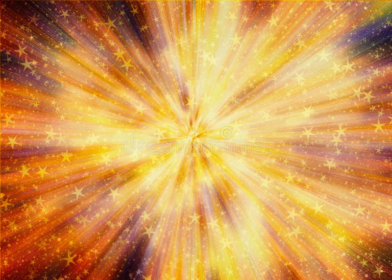 Bright explosion fire burst backgrounds vector illustration