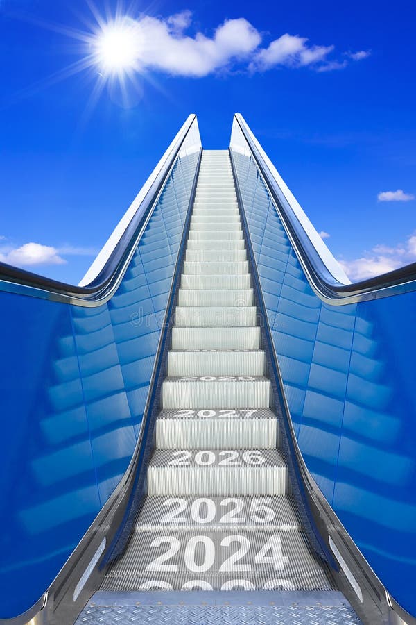 2024 2025 2026 Bright Future Concept Stock Image - Image of hope, 2024: 284234099