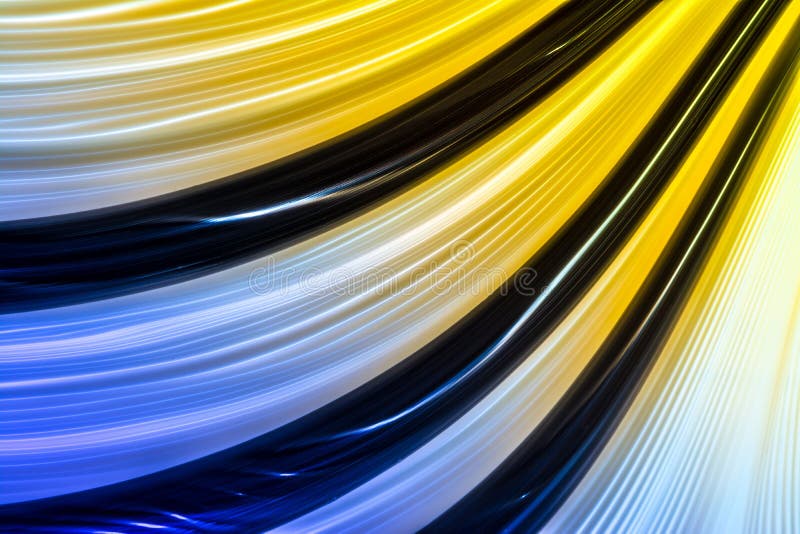 Bright futuristic abstract summer background with beautiful glowing neon colorful lines with gradient from yellow to blue royalty free stock photos Bright futuristic abstract summer background with beautiful glowing neon colorful lines with gradient from yellow to blue royalty free stock photos