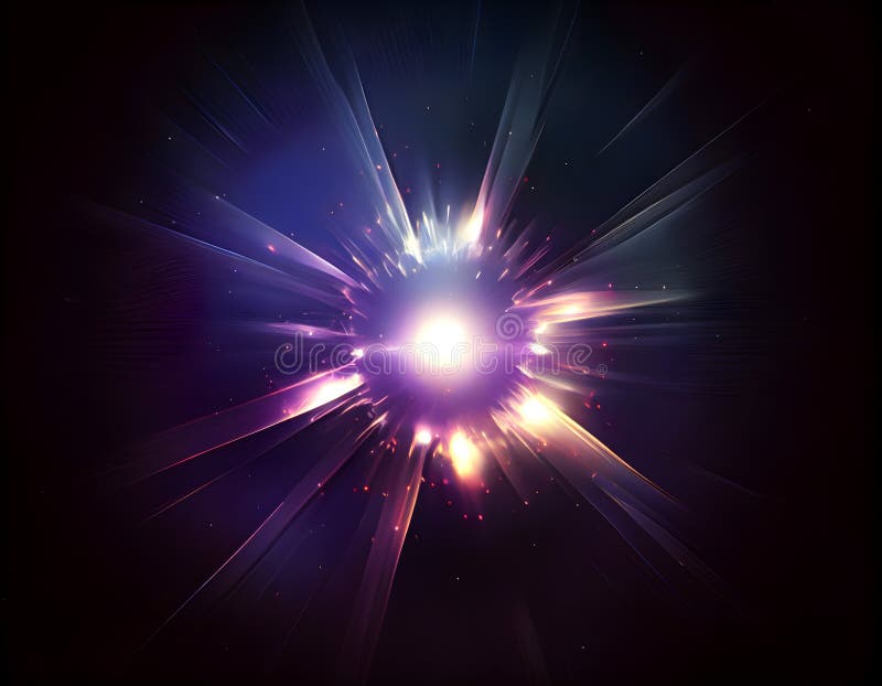 The Effect of Bright Highlights on a Black Background, Backlight