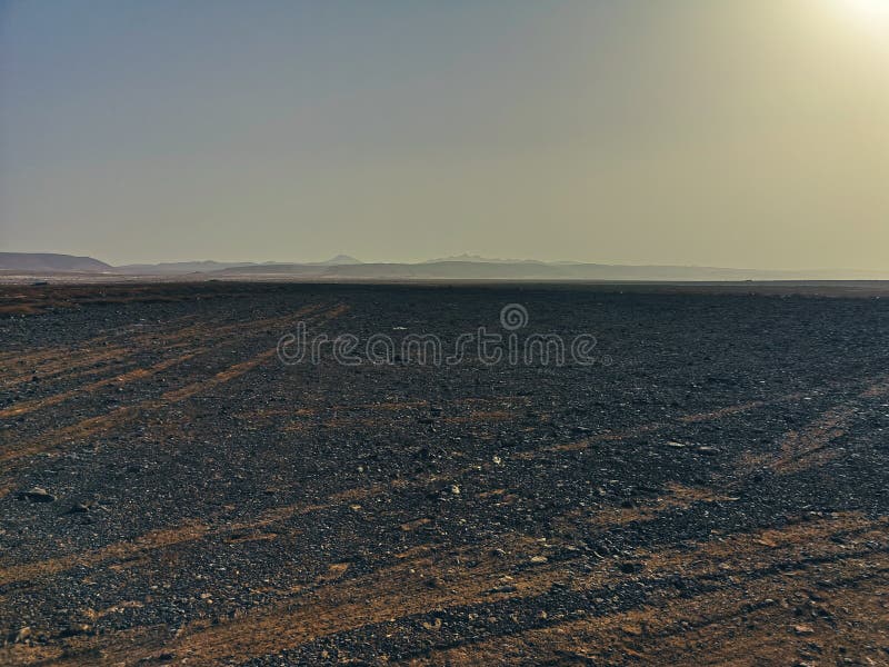 Bright Lava Rocks on Boa Vista Island Stock Photo - Image of hills ...