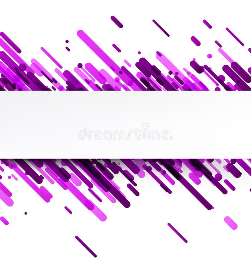 Lilac abstract background on white. stock illustration