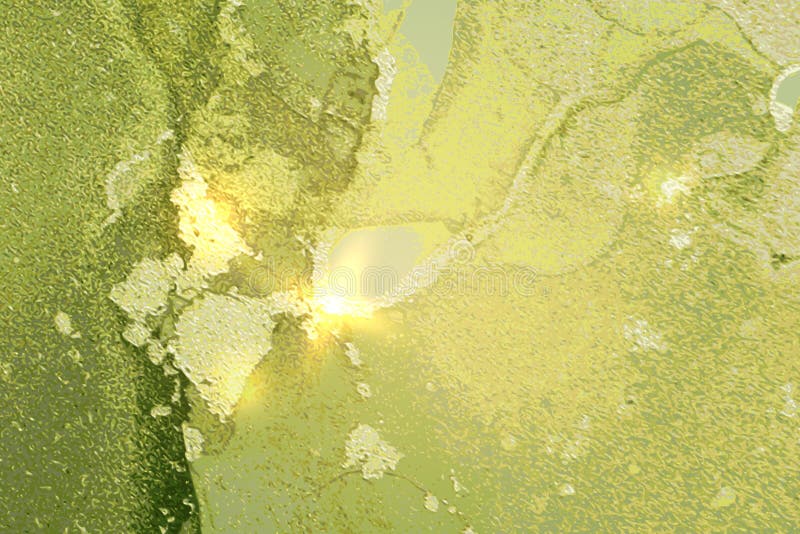 Lime Green and Gold Pattern with Texture of Geode and Sparkles Stock Photo Image of glitter