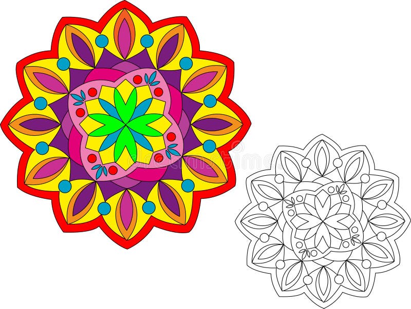 Bright Mandala - 1