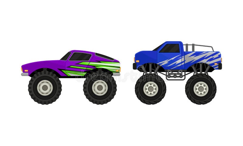 Blue Cartoon Monster Truck Stock Illustrations – 202 Blue Cartoon Monster  Truck Stock Illustrations, Vectors & Clipart - Dreamstime