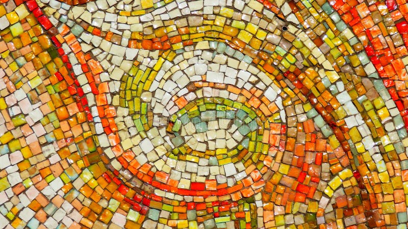 Bright mosaic tiles background stock illustration Bright mosaic tiles background stock illustration