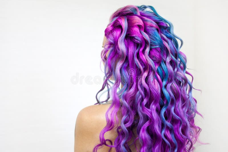 Blue Purple Pink Hair Color Trends - wide 6
