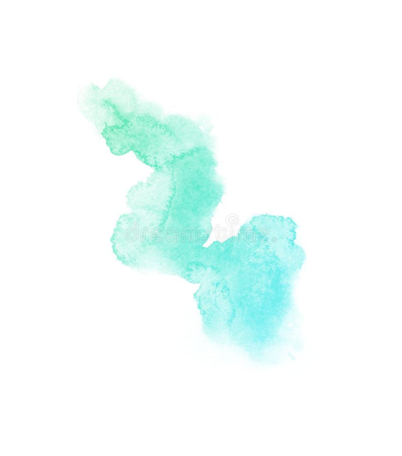 Ombre Splash Watercolor Background With Place For Text